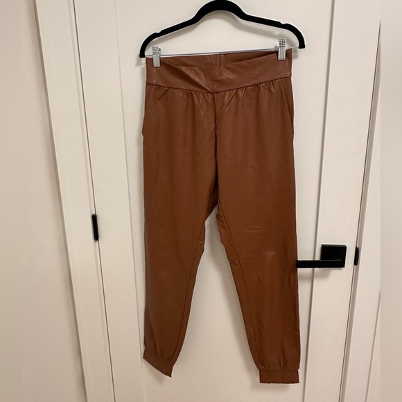 Faux Leather Commando Pants - Picture 3 of 4